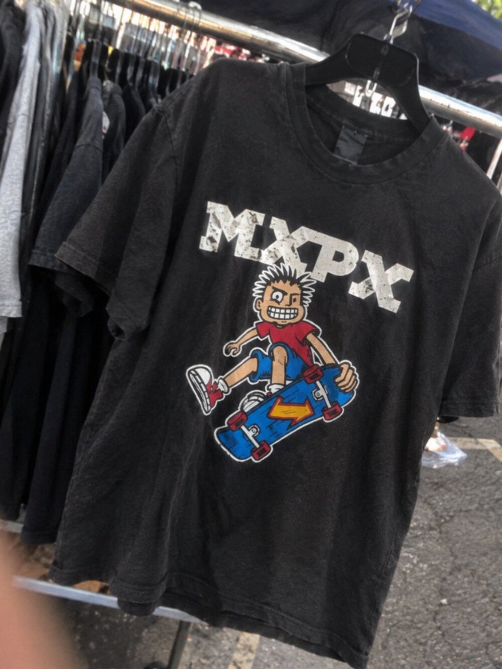 MXPX Punk Rock Skater Vintage Graphic Black T-Shirt